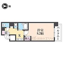 京都府京都市東山区新門前通大和大路東入3丁目梅本町（賃貸マンション1K・7階・24.69㎡） その2