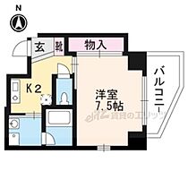 シェリオン 502 ｜ 京都府京都市上京区千本通寺之内下る花車町（賃貸マンション1K・5階・26.58㎡） その1