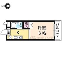 パラドール円町 303 ｜ 京都府京都市中京区西ノ京大炊御門町（賃貸マンション1R・2階・17.55㎡） その2