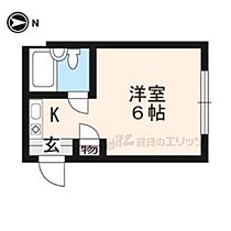 ロイヤル西陣 203 ｜ 京都府京都市上京区一条通浄福寺西入革堂之内町（賃貸マンション1K・2階・16.00㎡） その1