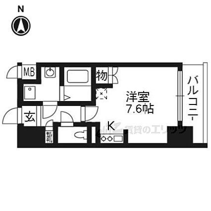 エスリード烏丸五条駅前_間取り_0