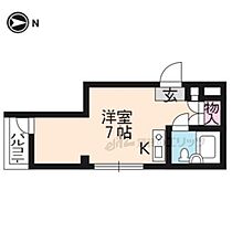 京都府京都市北区紫野上築山町（賃貸マンション1R・3階・19.00㎡） その2