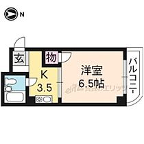 京都府京都市左京区下鴨本町（賃貸マンション1K・5階・22.87㎡） その2