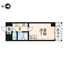 京都府京都市上京区石薬師通河原町西入栄町（賃貸マンション1K・1階・21.00㎡） その2