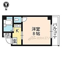 京都府京都市下京区麩屋町通四条下る八文字町（賃貸マンション1K・3階・23.00㎡） その2