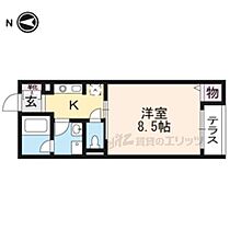 シャーメゾンろくはら 105 ｜ 京都府京都市東山区竹村町（賃貸マンション1K・1階・29.25㎡） その2