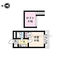 京都府京都市中京区聚楽廻松下町（賃貸マンション1K・5階・30.78㎡） その1