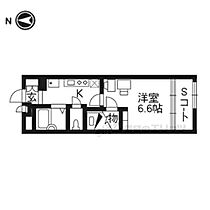 京都府京都市中京区西ノ京永本町（賃貸アパート1K・2階・19.87㎡） その2