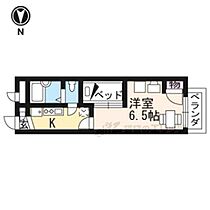 レオパレス茶山 202 ｜ 京都府京都市左京区田中北春菜町（賃貸アパート1K・2階・19.87㎡） その1