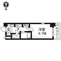 京都府京都市中京区龍池町（賃貸マンション1K・4階・18.94㎡） その2