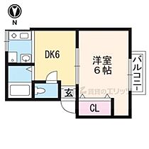 京都府京都市北区平野八丁柳町（賃貸アパート1DK・2階・23.19㎡） その1