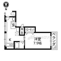 サナップ御所東 2-A ｜ 京都府京都市上京区河原町通丸太町上る出水町（賃貸マンション1K・2階・33.90㎡） その2