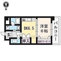 京都府京都市下京区諏訪町通五条上る高砂町（賃貸マンション1DK・4階・32.82㎡） その2