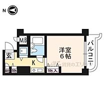 京都府京都市上京区仁和寺街道六軒町西入四番町（賃貸マンション1R・5階・22.54㎡） その2