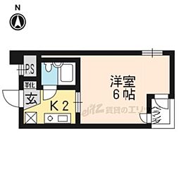 🉐敷金礼金0円！🉐京福電気鉄道北野線 北野白梅町駅 徒歩16分