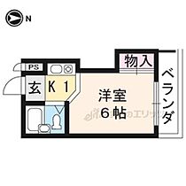 京都府京都市上京区六軒町通下長者町下る西入利生町（賃貸マンション1K・3階・16.20㎡） その2