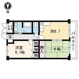 京福電気鉄道北野線 北野白梅町駅 徒歩15分