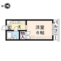 京都府京都市東山区本町４丁目（賃貸アパート1K・2階・17.00㎡） その2