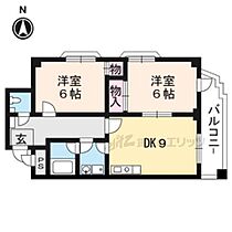 エスポワール西京極 501 ｜ 京都府京都市右京区西京極西大丸町（賃貸マンション2LDK・5階・42.12㎡） その2