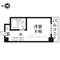 京都府京都市右京区西京極東池田町（賃貸マンション1K・3階・18.90㎡） その2