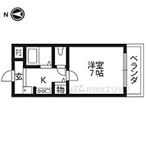 京都府京都市右京区西院安塚町（賃貸マンション1K・5階・22.21㎡） その2