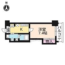 京都府京都市下京区寺町通綾小路下る中之町（賃貸マンション1K・9階・25.50㎡） その2