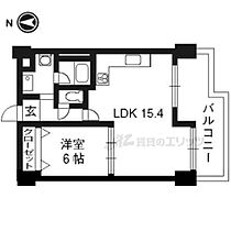 グリーンエクセル西院 503 ｜ 京都府京都市右京区西院安塚町（賃貸マンション1LDK・5階・50.20㎡） その2