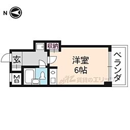 マイ.フラット ワンルームの間取図画像