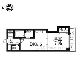 ライズビル・サウスポイント 1DKの間取図画像