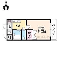 滋賀県草津市追分５丁目（賃貸マンション1K・1階・23.00㎡） その2