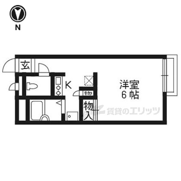 レオパレスALTAI 106｜京都府京都市南区吉祥院這登西町(賃貸アパート1K・1階・20.28㎡)の写真 その2