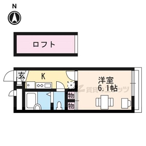 レオパレスサンシャイン 203｜滋賀県大津市桜野町１丁目(賃貸アパート1K・2階・19.87㎡)の写真 その2