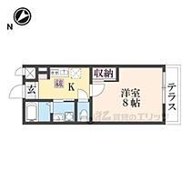 カーサＨ.Ｋ 107 ｜ 滋賀県彦根市大堀町（賃貸アパート1K・1階・27.44㎡） その2