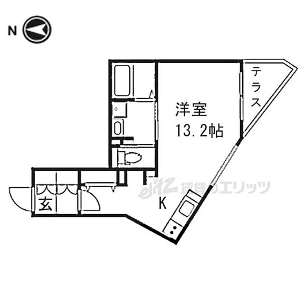 CASAA OTSUKYO 102｜滋賀県大津市桜野町２丁目(賃貸マンション1R・1階・34.13㎡)の写真 その2