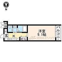 Lａ　Ｖｉｔａ東寺 207 ｜ 京都府京都市南区西九条開ケ町（賃貸マンション1K・2階・27.00㎡） その2