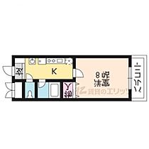 京都府京都市下京区綾小路通大宮西入坊門町（賃貸マンション1K・3階・23.90㎡） その2