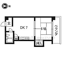 新橋ハイツ 3-C ｜ 京都府京都市東山区新橋通大和大路東入３丁目林下町（賃貸マンション1LDK・3階・26.52㎡） その2