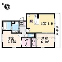 滋賀県草津市青地町（賃貸アパート2LDK・1階・58.37㎡） その2