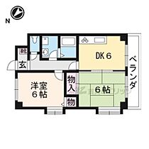 滋賀県栗東市安養寺２丁目（賃貸マンション1LDK・2階・45.36㎡） その2