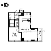 京都府京都市東山区三条通白川橋東入５丁目東町（賃貸マンション1LDK・1階・43.20㎡） その1