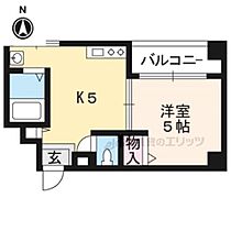 京都府京都市下京区寺町通五条上る西橋詰町（賃貸マンション1K・3階・24.02㎡） その1