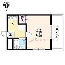 京都府京都市伏見区深草池ノ内町（賃貸マンション1K・3階・19.40㎡） その2