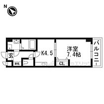 るなそる 602 ｜ 滋賀県野洲市北野１丁目（賃貸マンション1DK・6階・30.33㎡） その2