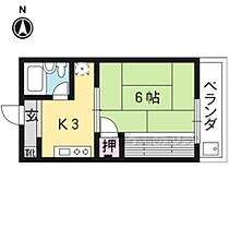 ハイツ泉 106 ｜ 京都府京都市中京区西ノ京内畑町（賃貸アパート1K・1階・17.82㎡） その1