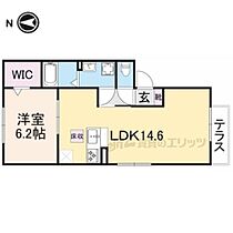 セリローザ 101 ｜ 滋賀県彦根市中藪１丁目（賃貸アパート1LDK・1階・45.13㎡） その2