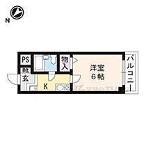 グロワール赤羽 302 ｜ 滋賀県大津市大萱１丁目（賃貸マンション1K・3階・20.30㎡） その1