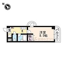 滋賀県草津市西渋川１丁目（賃貸マンション1K・3階・25.50㎡） その2