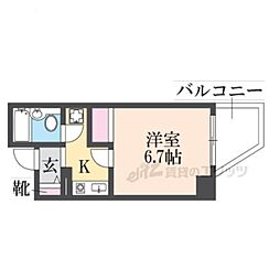 間取図画像 1K