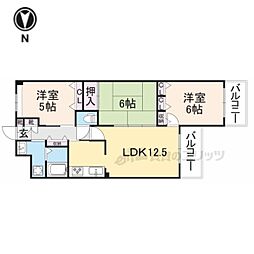 間取図画像 3LDK