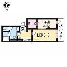 RSA 1LDKの間取図画像